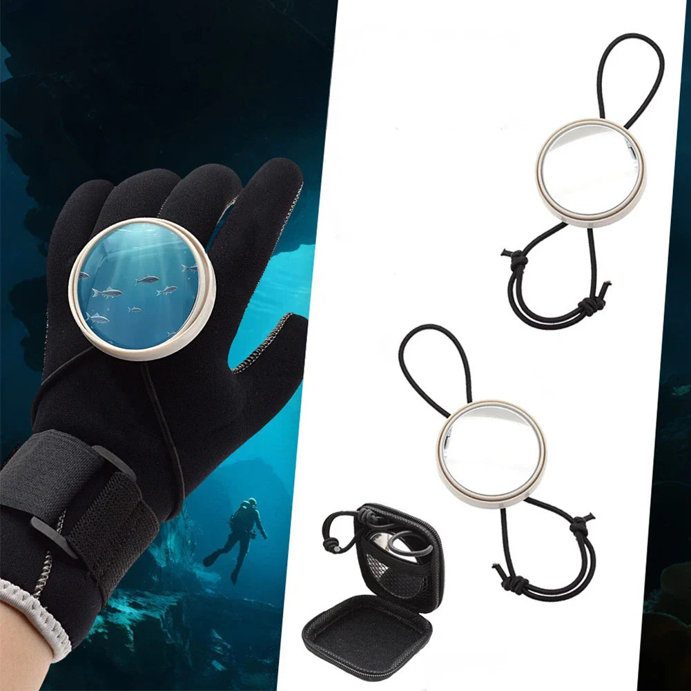 Rétroviseur de plongée avec cordon, équipement de sécurité pour Sports aquatiques, outil de suspension latérale pour plongée BCD, sécurité des sports aquatiques sous-marins