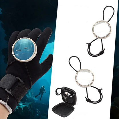 Rétroviseur de plongée avec cordon, équipement de sécurité pour Sports aquatiques, outil de suspension latérale pour plongée BCD, sécurité des sports aquatiques sous-marins