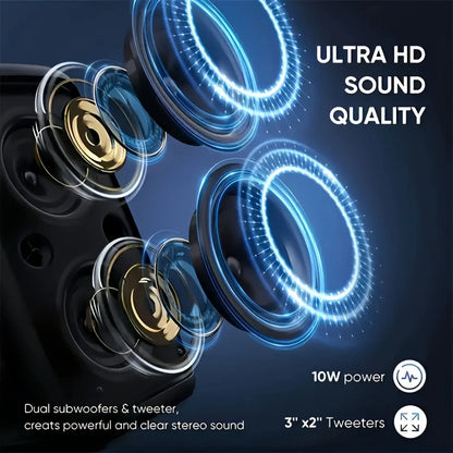 Karaoké Radio FM Enceinte Bluetooth Portable Sans Fil Avec Microphone Lumière Machine Caixa De Som Boîte de Son Musique Subwoofer LED TWS