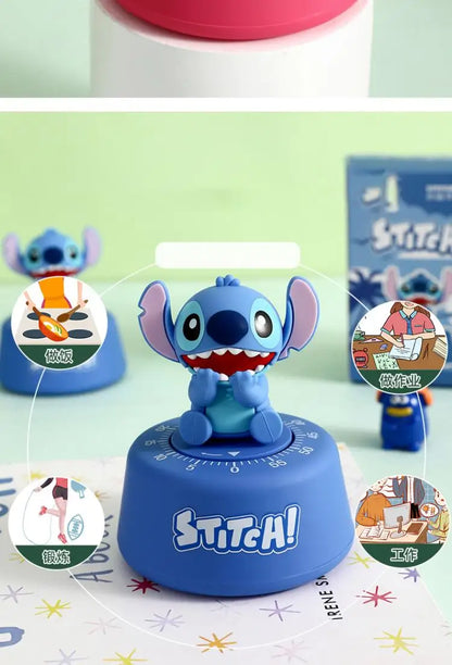 Stitch Cute Cartoons Cute Pet Stitch Timer Student Self-Discipline Learning Times Management Kitchen Machinery Timing Reminder