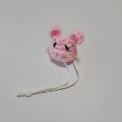 Cute Handmade Knitted Hat Hamster Decoration Chipmunk Guinea Pig Hamster Accessories Hamster Toy Halloween Christmas Pet Decor