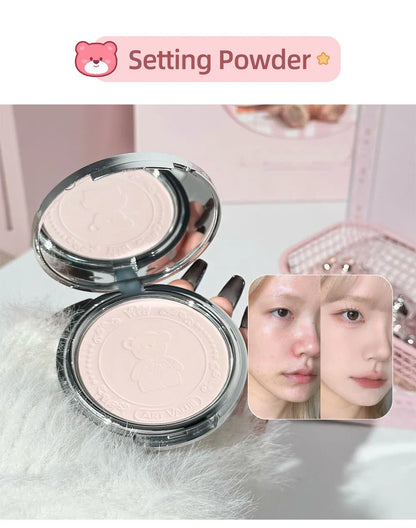 ART VALUE Coffrets de maquillage 7 pièces comprenant 3 couleurs de rouge à lèvres mat, 1 poudre pressée, 1 fard à joues, 1 palette de fards à paupières, 1 collier, coffrets de maquillage beauté