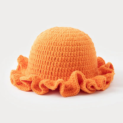 Chapeau seau à volants en Crochet coloré, chaud et extensible, en tricot, pour célébration du nouvel an, mode femme, bonnet fait à la main, outil tentacule