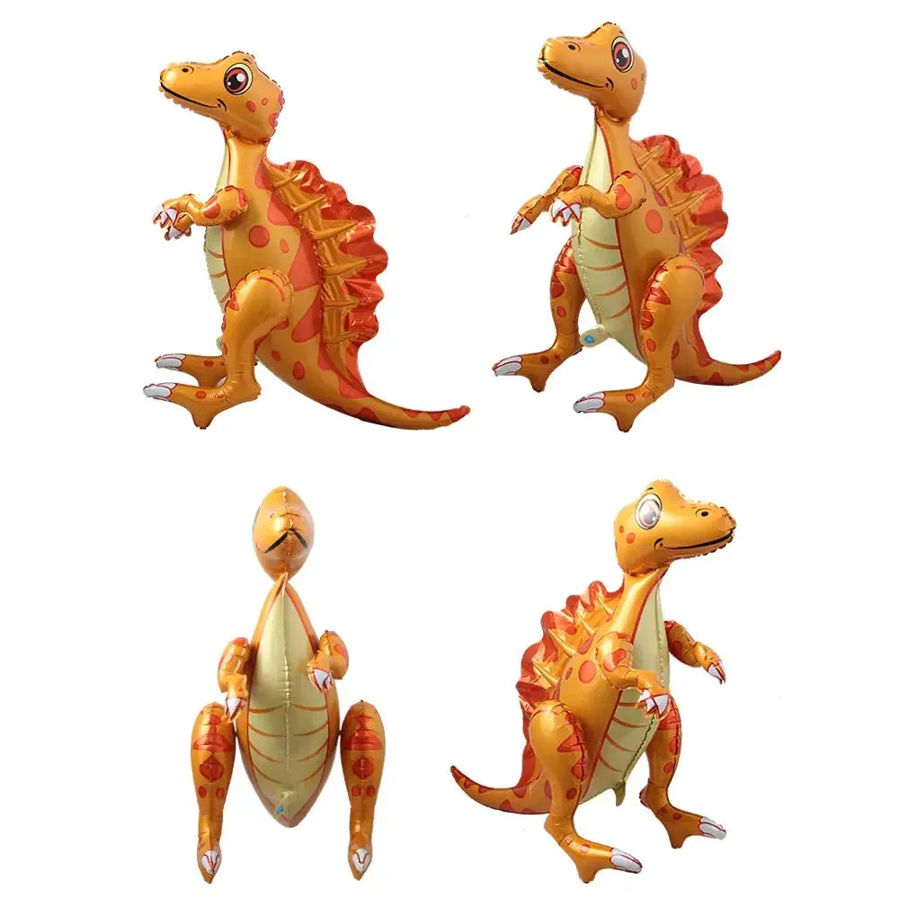 3D Self standing Dinosaur Tyrannosaurus Animal Balloons for Birthday Party Baby Shower Decoration Kit Inflatable Party Supplies