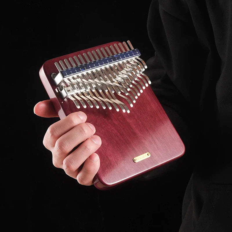 LINGTING-Kalimba à double pouce avec accessoires, clavier musical professionnel, 34 prédire, notes en C