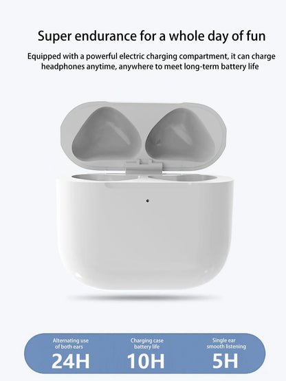 Écouteurs Bluetooth sans fil Air Pro True avec réduction de bruit ANC, casque sans fil de type Pods, pour iPhone et Android