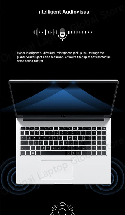 Honor Laptops X14/X16 2024 Riptide Edition R5 7640HS 16GB 512GB/1TB/2TB 60Hz IPS Screen 60Wh Ultra Large Battery Capacity Laptop