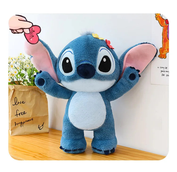 Interstellar Baby Stitch Plush Toy Cute Plush Doll Cartoon Stitch Pillow Home Decoration Children's Holiday Gift