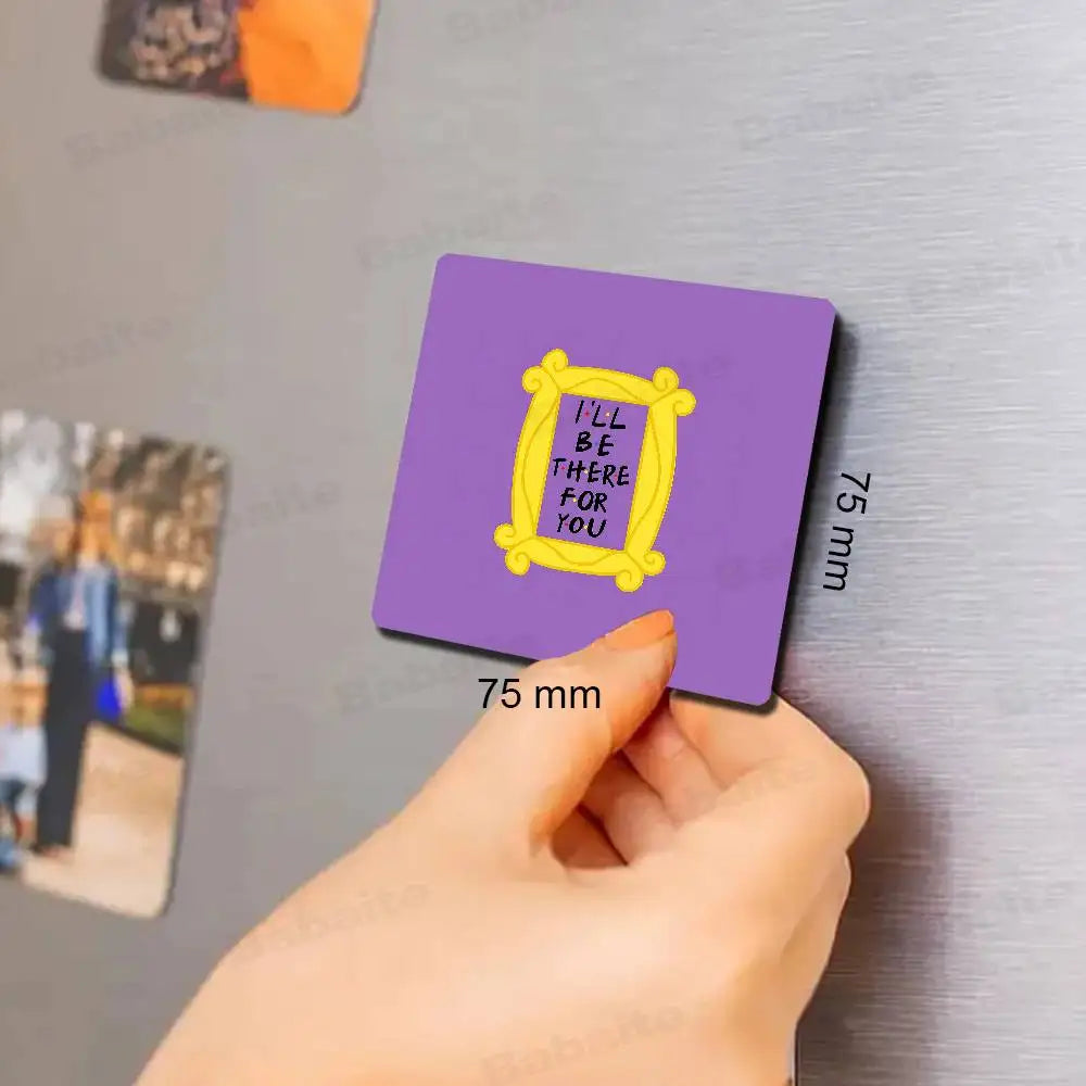 F-friends – aimants pour réfrigérateur avec Photo personnalisée, TV classique, cadeau pour la décoration de la maison, cadeau de saint-valentin, autocollant Photo magnétique