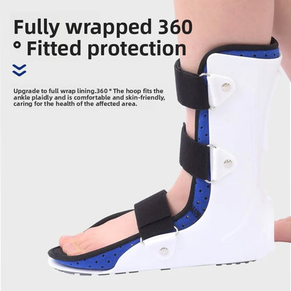 Orthèse de cheville, correcteur de chute de pied, Support pour la récupération des fractures des mollets Varus Valgus, orthèse légère et respirante, gauche droite