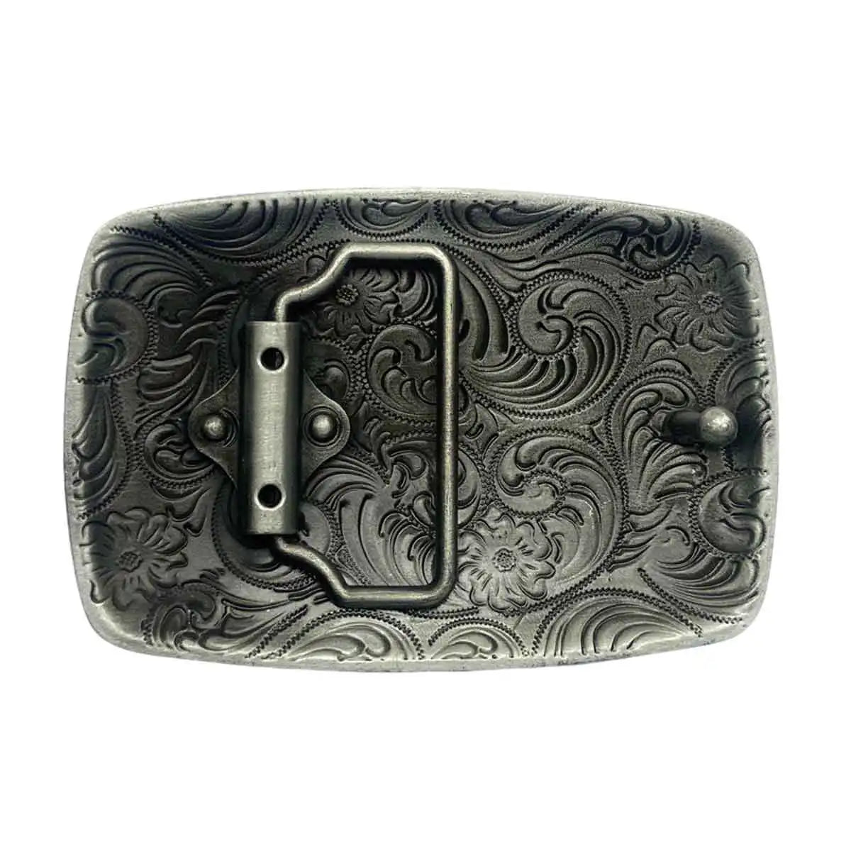 T-DISOM Men's Fashion Belt Buckle Tribal Ethnic Style Design Retro Embossing Western Cowboys Accessory