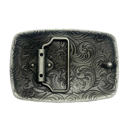 T-DISOM Men's Fashion Belt Buckle Tribal Ethnic Style Design Retro Embossing Western Cowboys Accessory