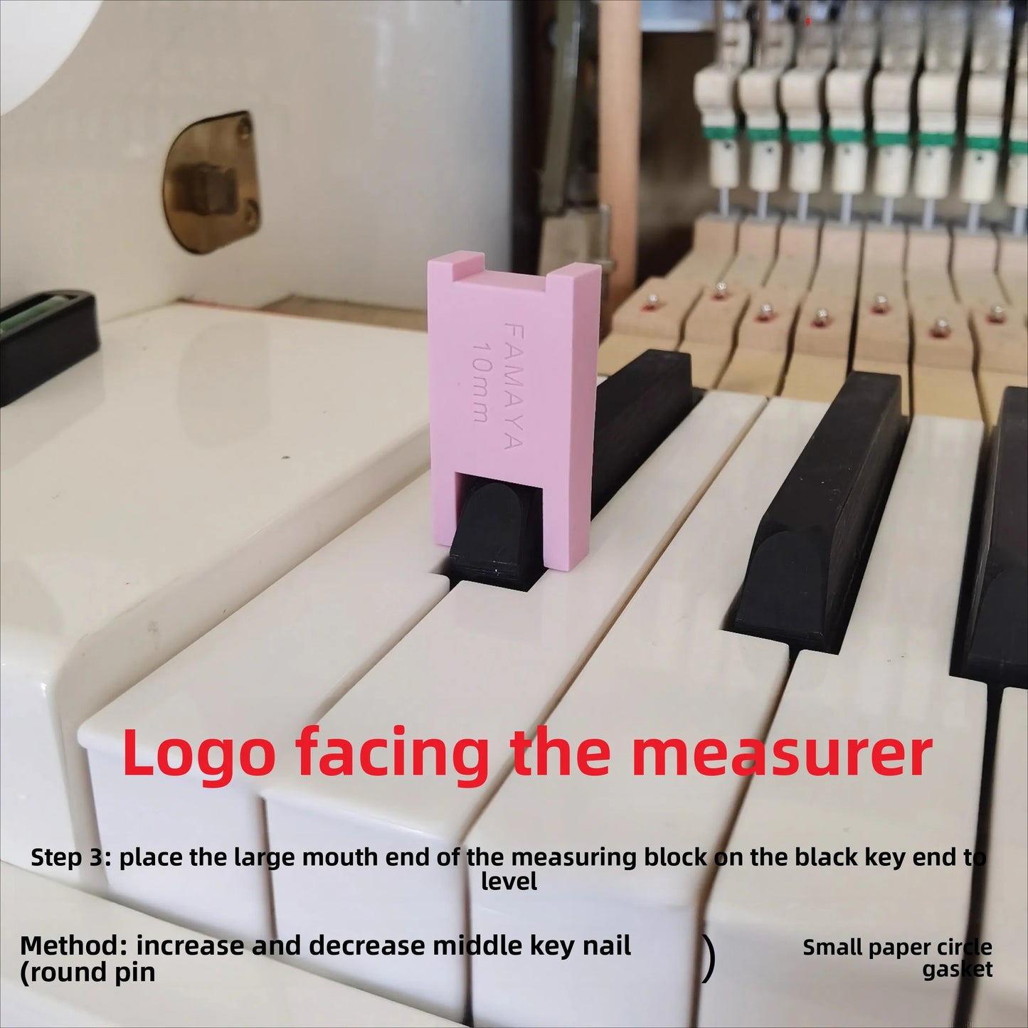 Instrument de nivellement de touches universelles pour Piano, outil d'entretien de haute précision et de réglage du piano