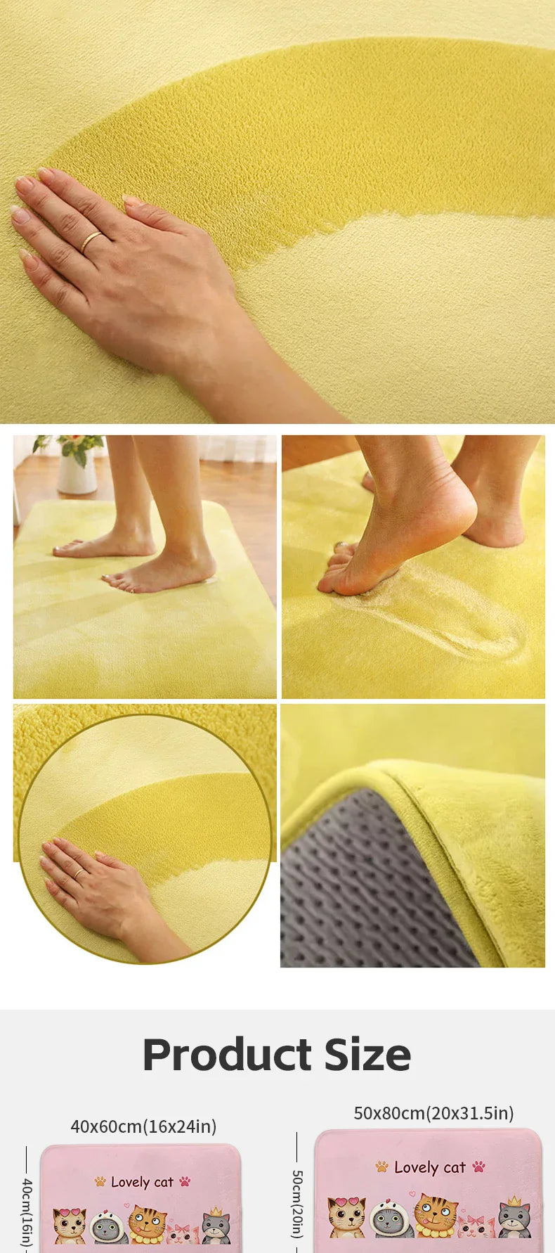 Tapis de chambre Elvis lavable antidérapant, tapis de cuisine, salon, salle de bain, paillasson d'entrée, tapis de couloir