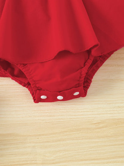 Vêtements bébé fille Prowow été lettre imprimée patchwork dos nu combinaison robe pour nourrissons nouveau-nés barboteuses robe