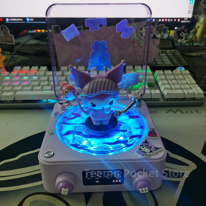 Enceinte Bluetooth Lumineuse – Édition Kawaii Zen🌸 & Country🤠 Accessoires Portable Lumière RVB Décoration de Bureau Cadeau Fille