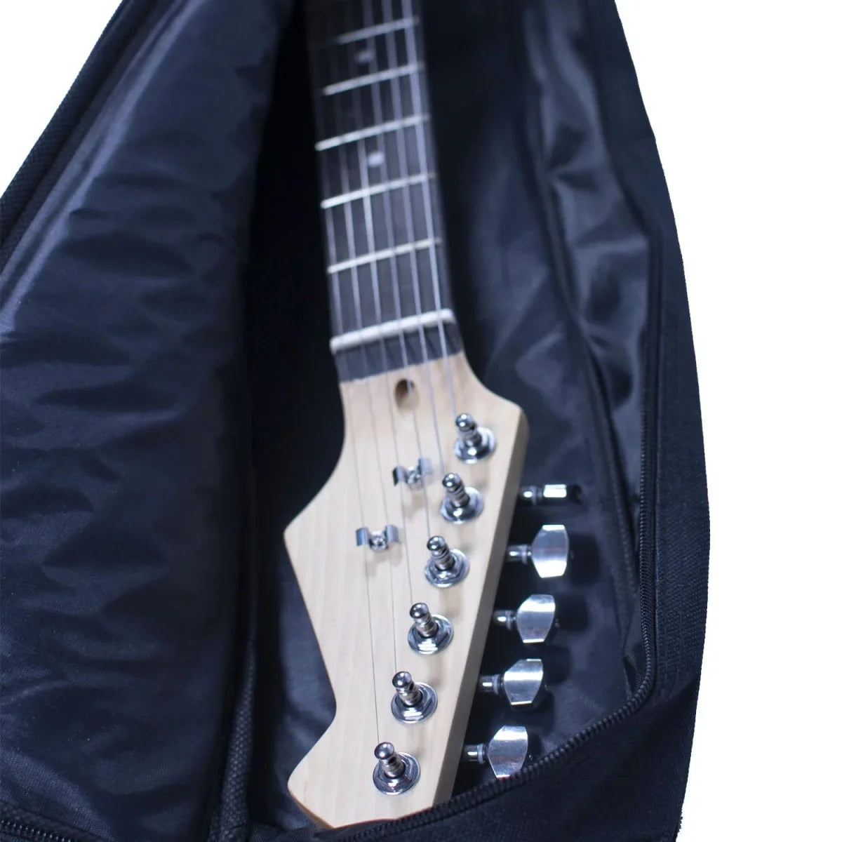 Miwayer – Housse de transport pour guitare électrique, étui noir/tissu Oxford imperméable/double bandoulière, sac de guitare/pour accessoires de guitare