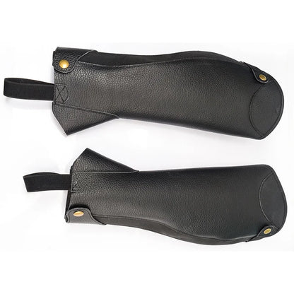 Leather  Riding Gaiters ex Cowhide ba Riding Equipment Knight Leg Protection Sport Fitn Fans Supplies