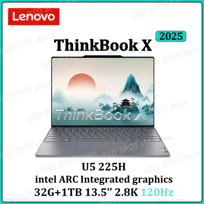 Lenovo ThinkBook X 2025 AI U9 285H/U5 225H 32GB+1TB 13.5inch 2.8K (2880*1920) 120Hz