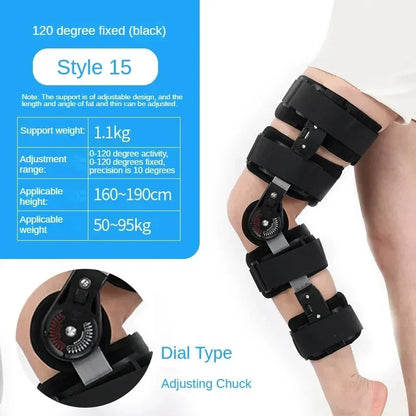 Orthèse de pied réglable pour le rinçage du genou, orthèse des membres inférieurs, protecteur de fracture, soutien des articulations des jambes, soins génitaux ligamentaires