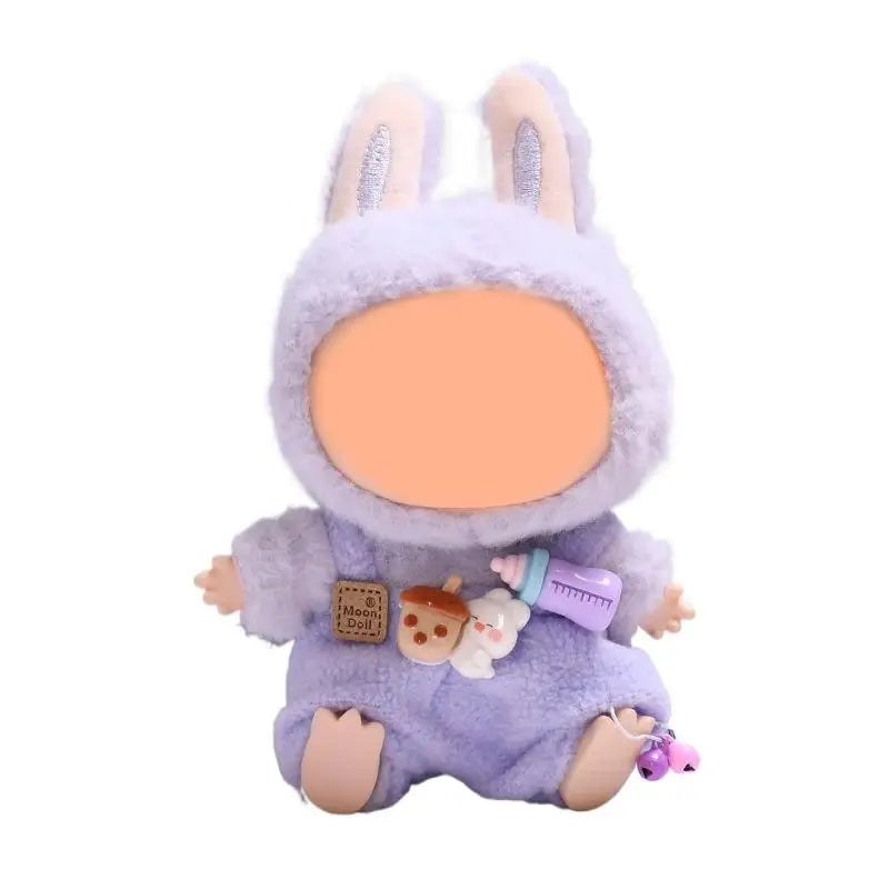 Doll Clothes For Labubu 6.7 Inches (17 Cm) Outfit And Accessories，Feminine Outfits For Labubu （Just Clothes ）