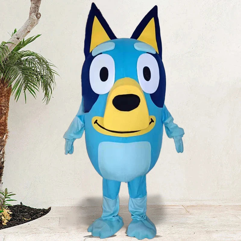 Costume de poupée de dessin animé Dog, 1:1, pour adulte, marche, cosplay, performance, activité, accessoires
