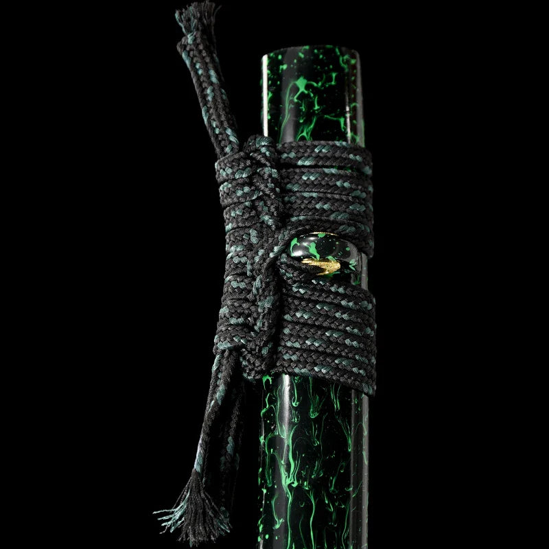 Katana – cordon tissé à la main en soie Sageo, pour épée de samouraï japonais, gaine Saya, corde de fourreau, choix de plusieurs couleurs