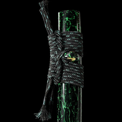 Katana – cordon tissé à la main en soie Sageo, pour épée de samouraï japonais, gaine Saya, corde de fourreau, choix de plusieurs couleurs