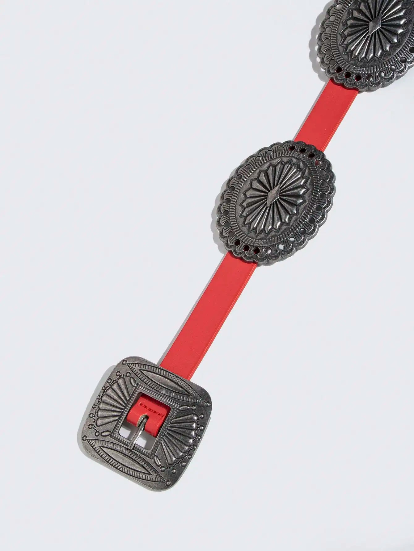 Ceinture robuste en métal sculpté pour femmes, 1 pièce, Style Punk, accessoire Cowboy Cowgirl, Boho