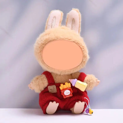 Doll Clothes For Labubu 6.7 Inches (17 Cm) Outfit And Accessories，Feminine Outfits For Labubu （Just Clothes ）