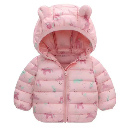 Manteaux d'automne pour filles, doudounes chaudes pour bébés, vestes à capuche, vêtements d'extérieur pour enfants, manteaux à la mode pour garçons, vêtements mignons 1-5 ans