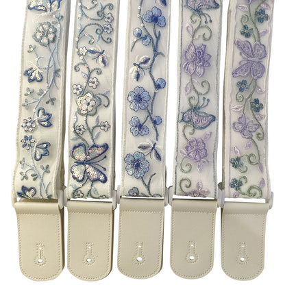 Sangle de guitare pour guitare électrique et acoustique, bandoulière réglable et résistante en dentelle, accessoires de guitare, sangle de guitariste
