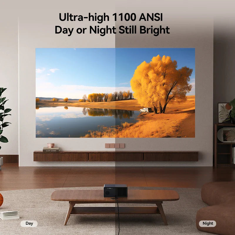 Wanbo X5 Pro New Projector Online 4k Full HD 1080P HDR10 Proyector 1100 ANSI  Android TV11.0 ASA3.0 Auto Focus Projectors
