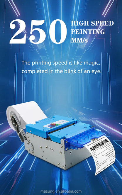 MASUNG MS-NP80C 82,5 Mm Module d'imprimante de kiosque thermique 3 pouces panneau de reçus coupe automatique produits d'imprimante de factures intégrés en Stock