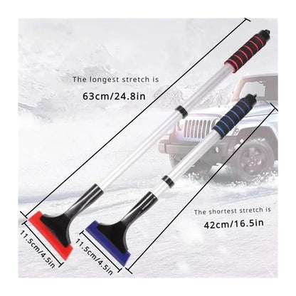 Grattoir à glace pour pare-brise de voiture, dégivrage de vitres automobiles d'hiver, pelle à neige de voiture, outil de nettoyage et de grattage
