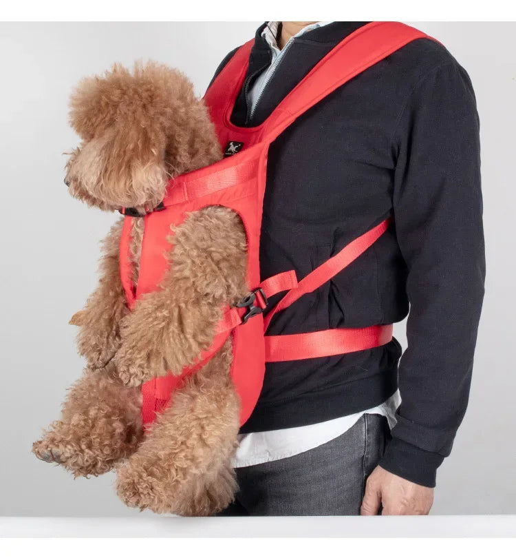 Pet carrier backpack for dogs, cats, front travel bag for carrying pets, small and medium dogs, bulldog, puppy, Mochila Para Perro