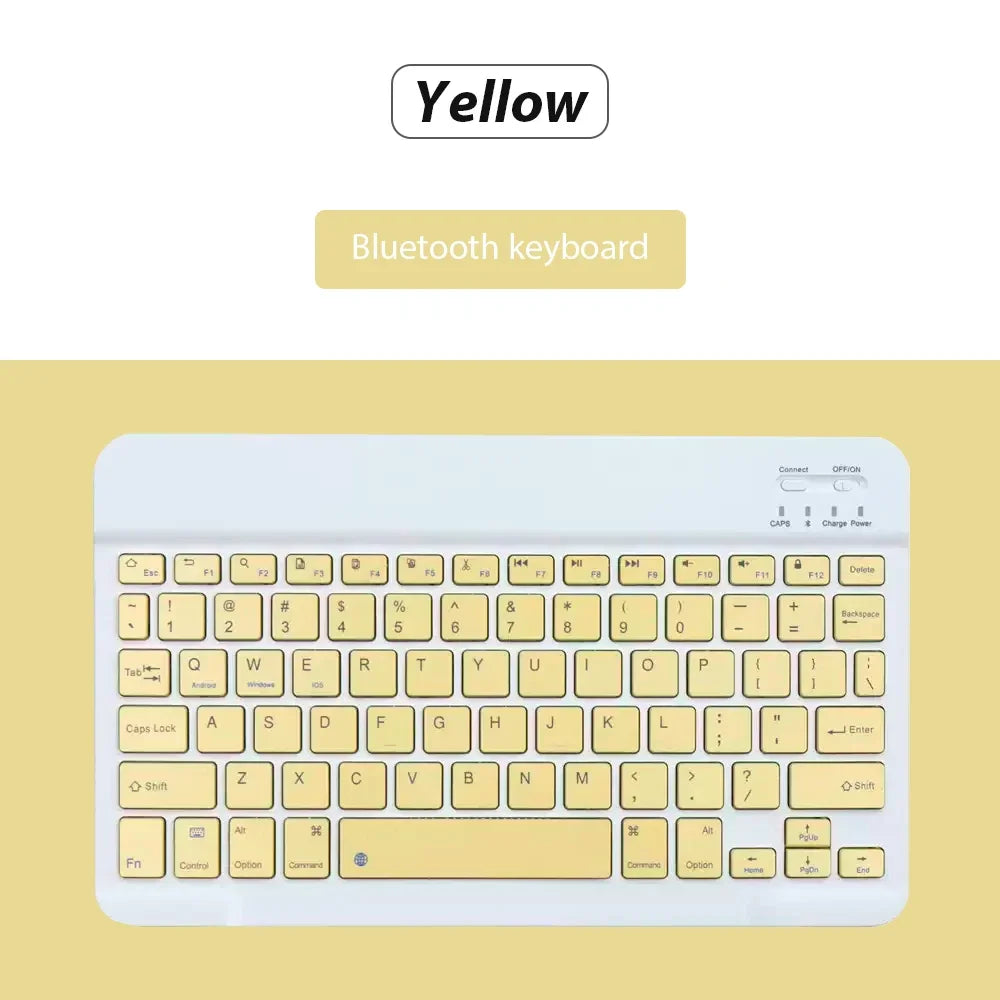 EMTRA Bluetooth Wireless Keyboard Portable Keyboard for Ipad Laptop Tablet Rechargeable Gaming Keyboard for Android IOS Windows