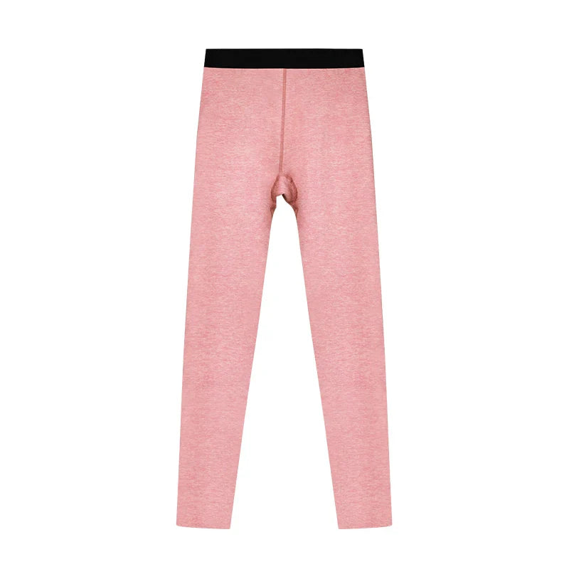 2 pièces et caleçons longs épais pour femmes, vêtements attillés, chaleur sans couture pour l'automne et la victoire