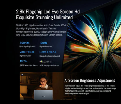Xiaomi Laptop Redmi Book Pro 14 2025 Ultra 7 255H/Ultra 5 225H Intel Arc Graphics 32GB LPDDR5X 1T SSD 14-inch 120Hz 2.8K Screen