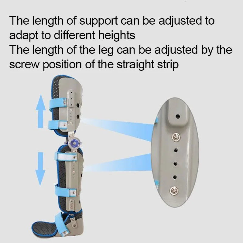 Adjustable knee pads, leg flushing splint, knee joint support, Orth4WD, Ligament Orthosis