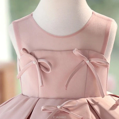 Robe de soirée filles anniversaire nouvelle élégante Occasion formelle robe de princesse enfants Pageant hôte Piano Recital tenue robes fleur fille