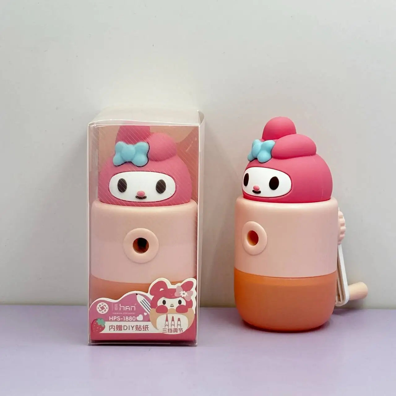 Stitch Pencil Sharpener Manual Crank Style Cute Alien Cartoon Sharpener Fun School Supplies For Back To School Gift
