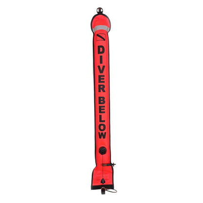 Bouée de marqueur de Surface de plongée sous-marine, équipement Compact pour plongeur sous-marin, Tube gonflable de plongée en apnée