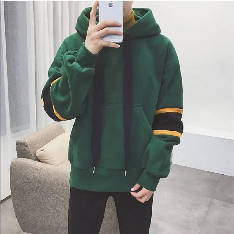 PVD-Sweat à Capuche en Coton pour Homme, Vêtement Chaud, Simple, de Luxe, de Styliste, Emo, Bon Marché, Nouveauté Automne Hiver