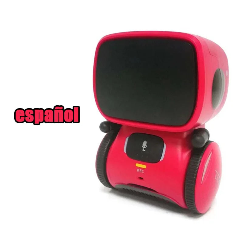 Robot Emo Robots intelligents Version russe, anglaise et espagnole jouets à commande vocale et tactile interactif éducatif pour enfants G