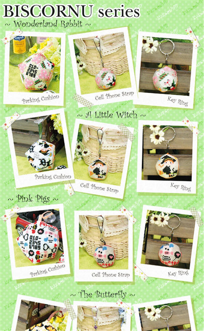 Cross Stitch Kits Stich Pin Cushion Sewing Kits Cross-stitch Easy Embroidery Cross Stitch Complete Kit Needle Arts & Craft Hobby