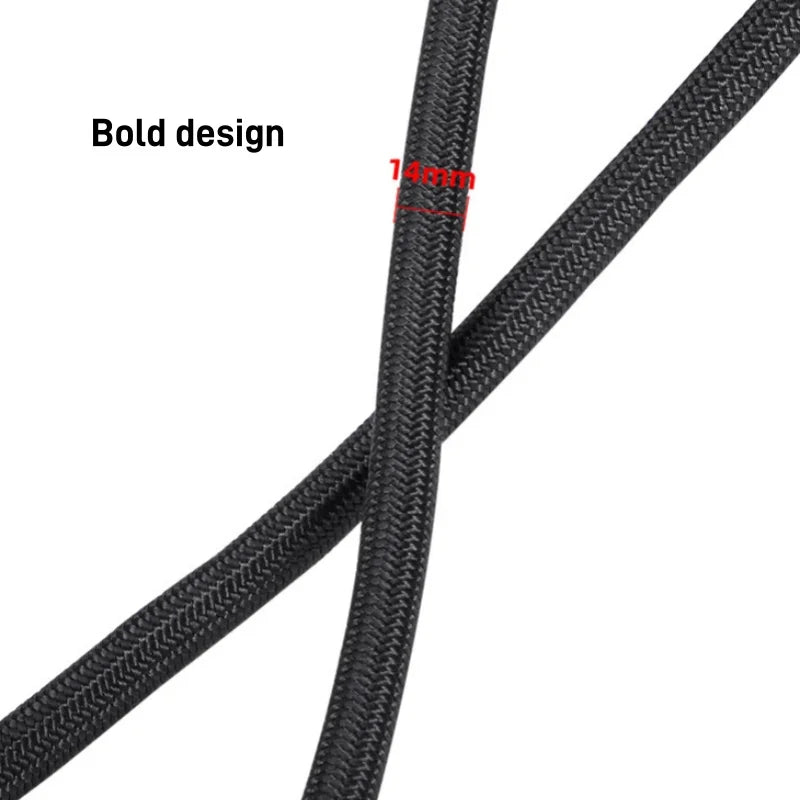 Corde de triceps avec poignées ergonomiques, corde de traction pour triceps de gymnastique pour machine à câble, système de poulie, fixation de câble de corde de triceps