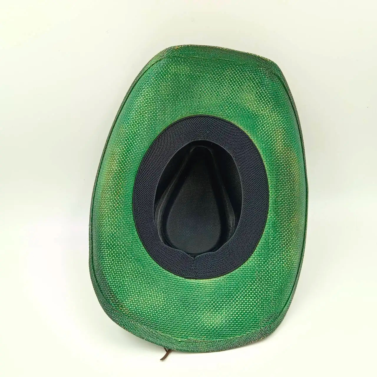Cowboy hat summer straw hat unisex cowboy hat jazz cowboy straw hat wide brim hat spray paint custom hat party cowboy hat