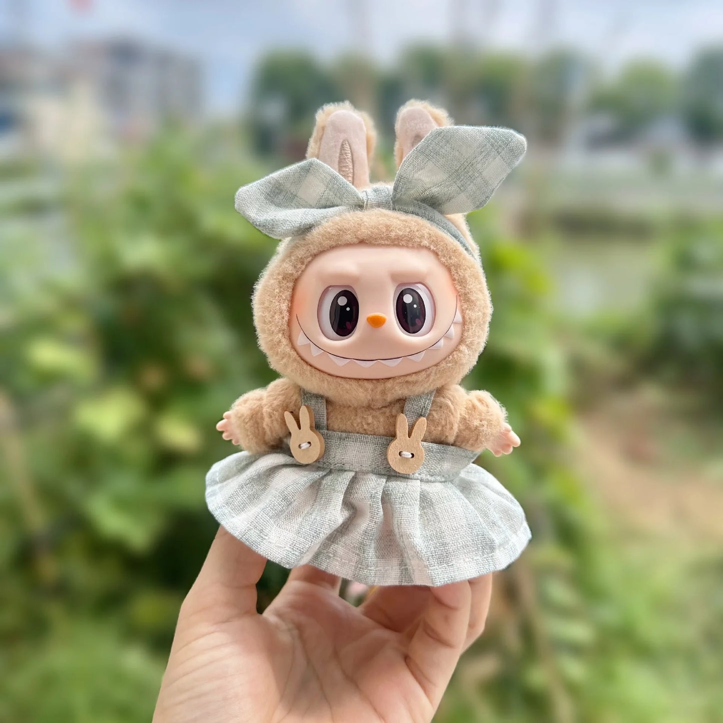 LABUBU Doll'S Clothes Outfit Accessories for 15-17cm Labubu Idol V1 V2 Stylish Outfit Clothes Sports Leisure Suit Clothing Gift
