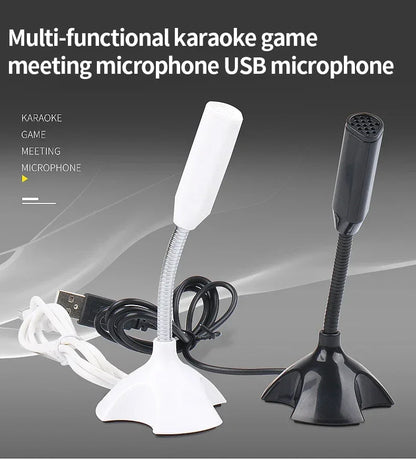 Microphone USB réglable professionnel de haute qualité pour ordinateur portable et ordinateur Studio chant jeu Streaming Mikrofon support micro
